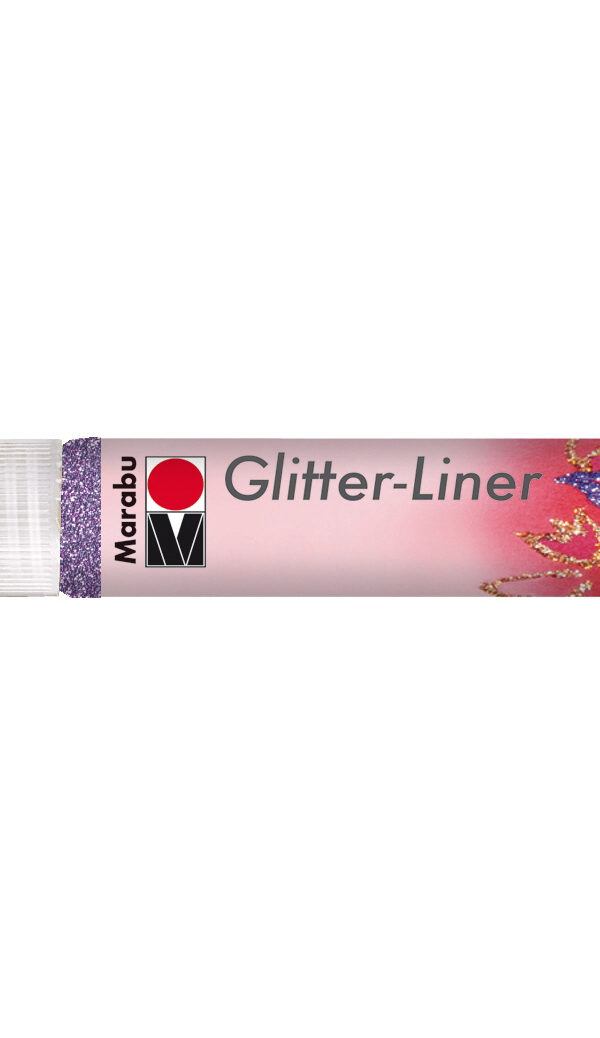 Marabu Glitter Liner 25ml - Lavande Scintillant 507