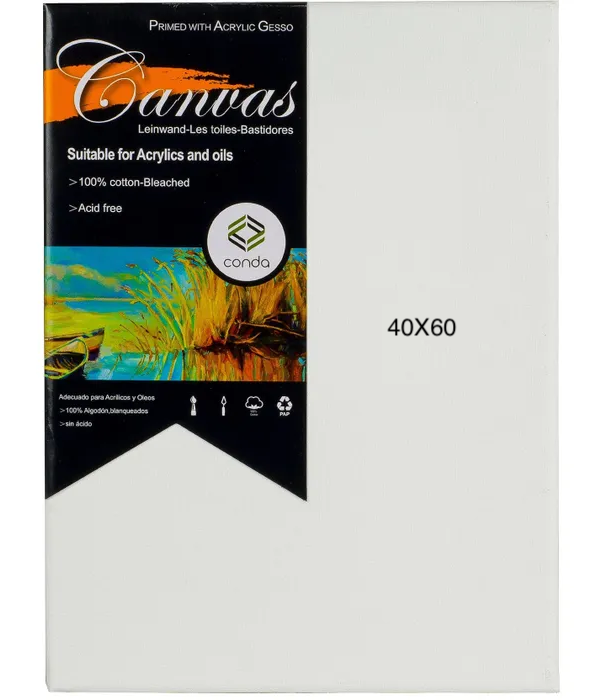 Toile avec chassis 40 x 60 - Conda