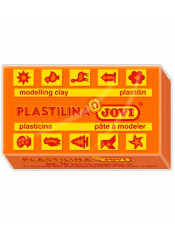 Pâte à Modeler Jovi Plastilina 70g - Orange Foncé