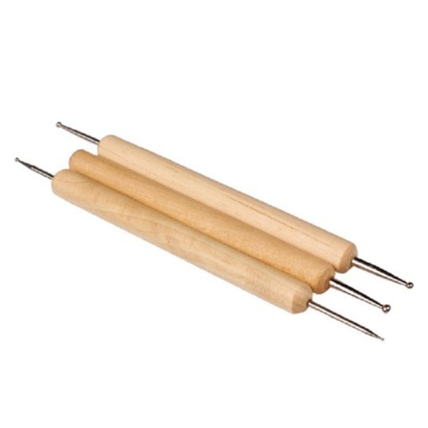 Outils de Poterie en Bois 6pcs