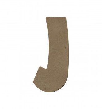 Lettre J Majuscule En Bois - 8 Cm - Gomille