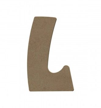 Lettre L Majuscule En Bois - 8 Cm - Gomille