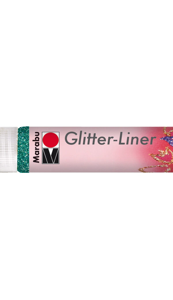 Marabu Glitter Liner 25ml - Petrole Scintillant 592