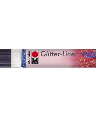 Marabu Glitter Liner 25ml - Saphir Scintillant 594