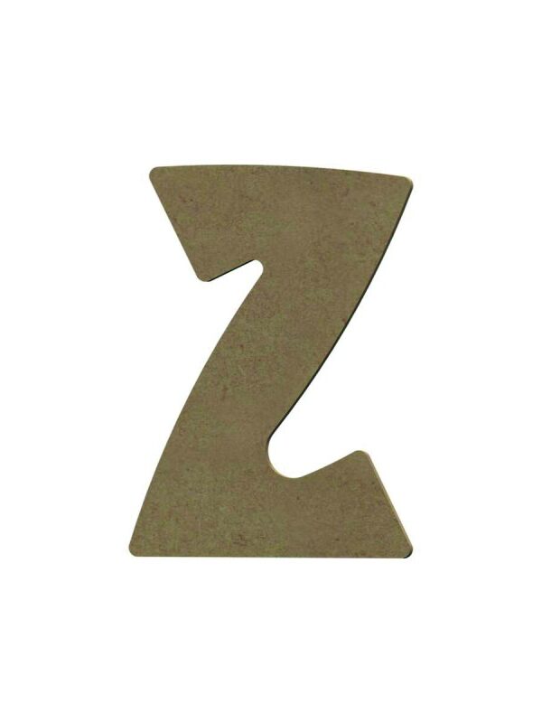 Lettre Z Majuscule En Bois - 8 Cm - Gomille