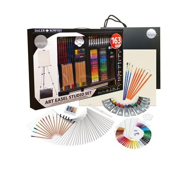 Daler Rowney Simply Ensemble artistique 163 pièces