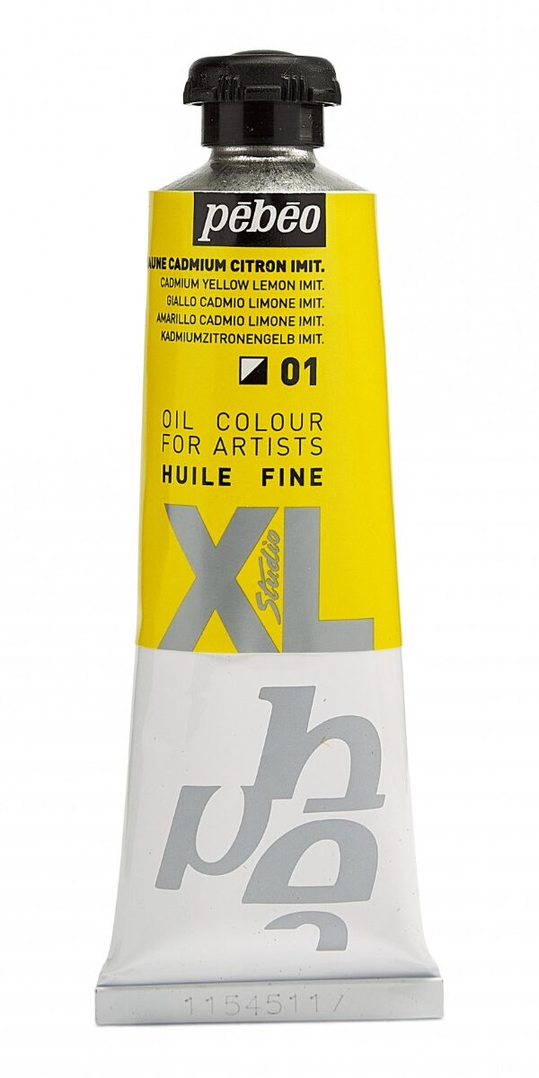 Jaune Cadmium Citron Huile Fine