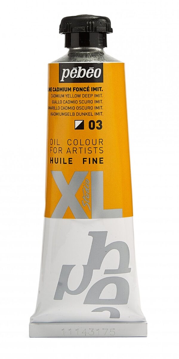 Jaune Cadium Fonce Huile Fine