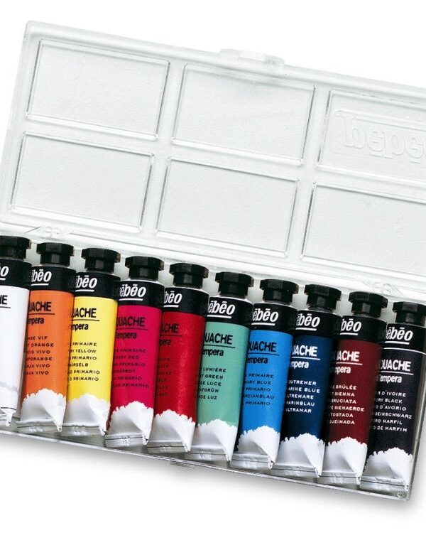 Boîte 10 Tubes Gouache 10 ML Enfant
