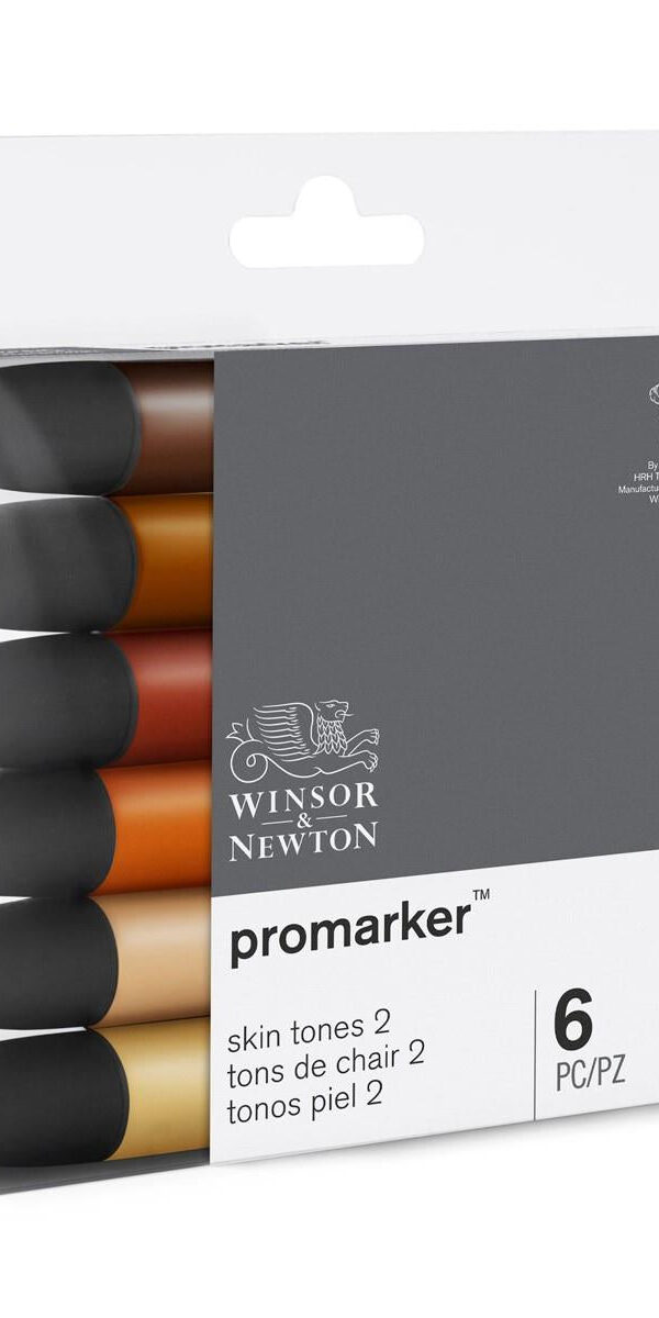 Winsor & Newton Promarker 6 Skin Tone Set 2