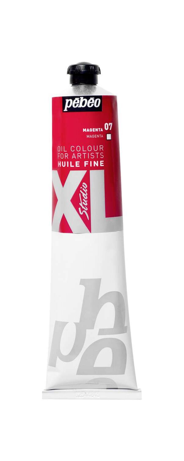 Pébéo - Huile Fine XL 200 ML - Peinture à l’Huile - Magenta 07
