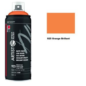 Marabu Artist Spray Paint 400ml - Orange Brillant 925