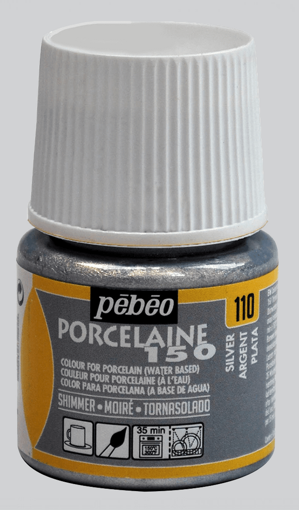 PEBEO PORCELAINE 45ML - ARGENT 110