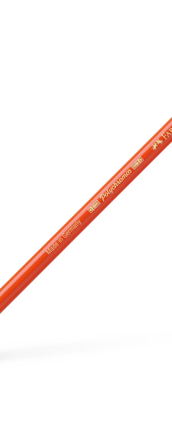 Crayon de couleur Polychromos - Dark Cadmium Orange - 115