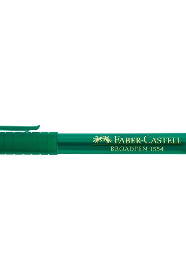 Feutre Broadpen 1554 0.8mm - Faber-Castell - Vert Foncé