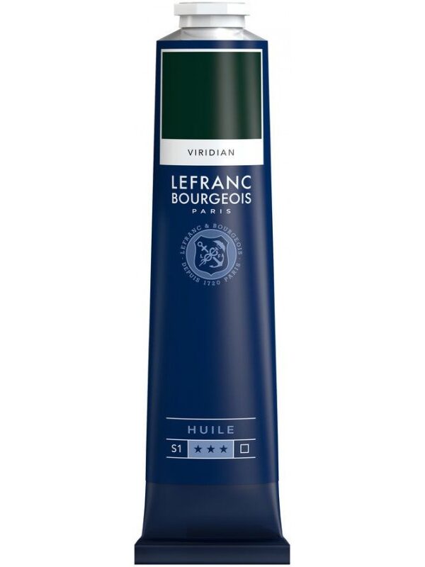 Peinture à l'huile Fine Vert Emeraude 150ml - Lefranc & Bourgeois