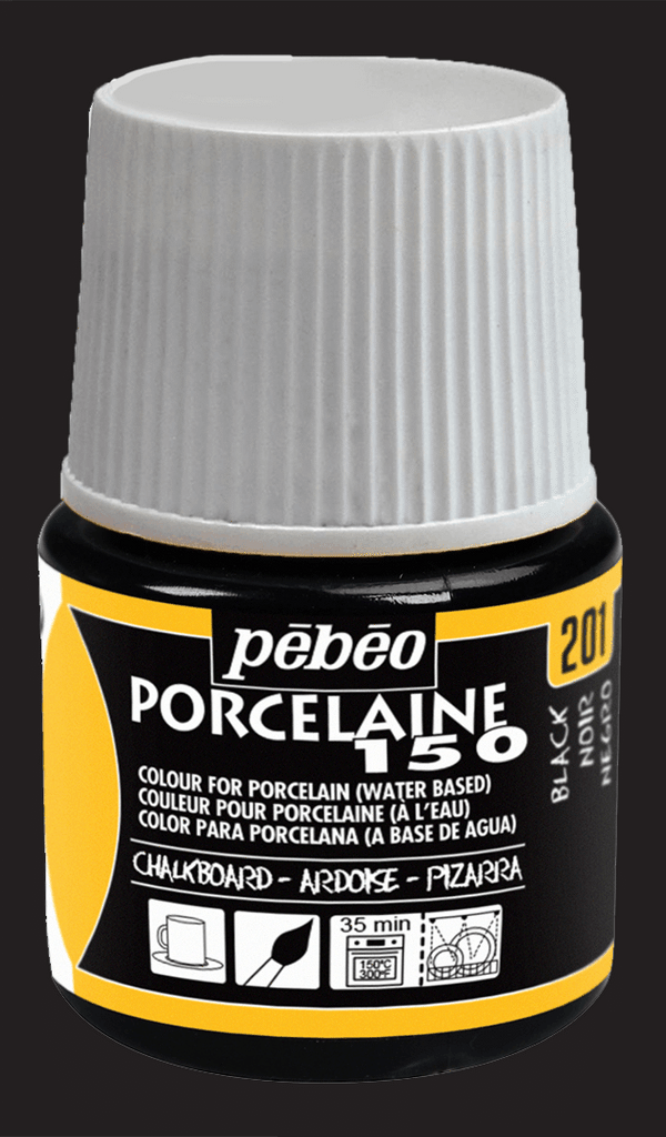 PEBEO PORCELAINE 45ML - NOIR 201