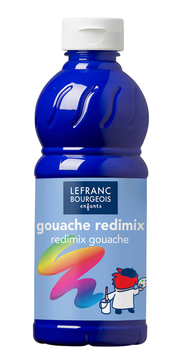 Gouache Redimix LEFRANC & BOURGEOIS 500 ml - Bleu Outremer