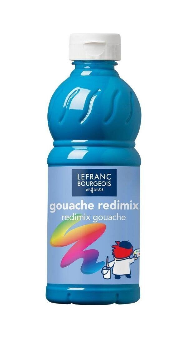 Gouache Redimix LEFRANC & BOURGEOIS 500 ml - Bleu Turquoise