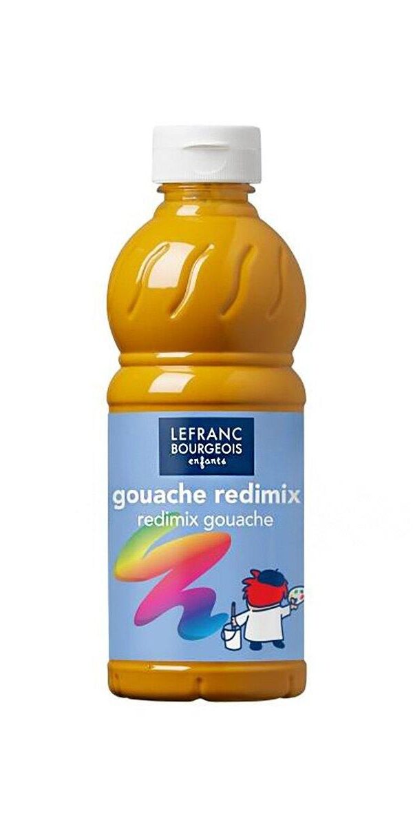 Gouache Redimix LEFRANC & BOURGEOIS 500 ml - Ocre Jaune
