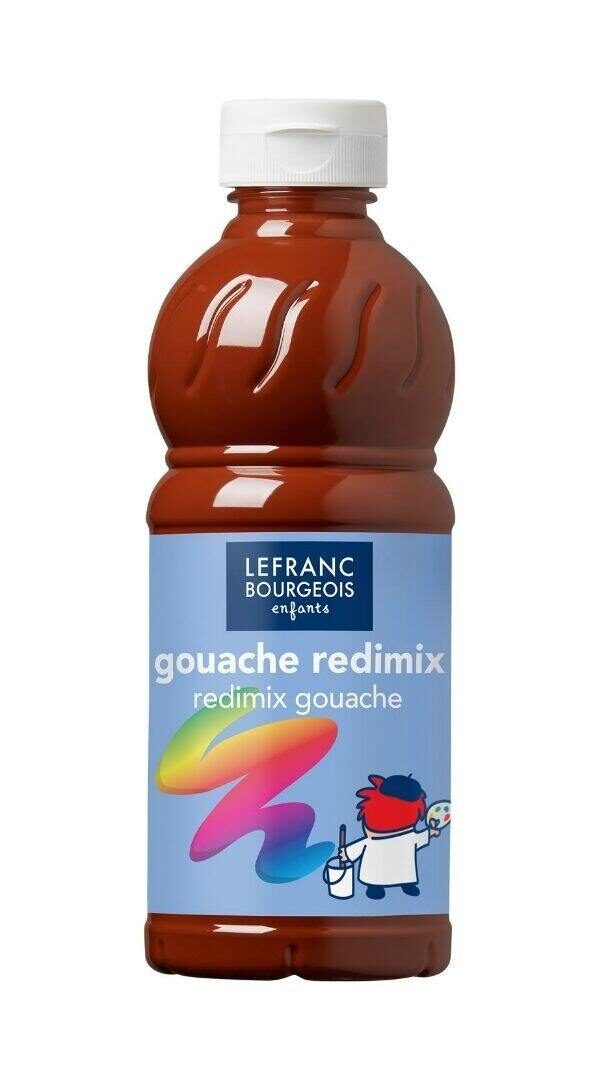 Gouache Redimix LEFRANC & BOURGEOIS 500 ml - Terre de sienne brûlée
