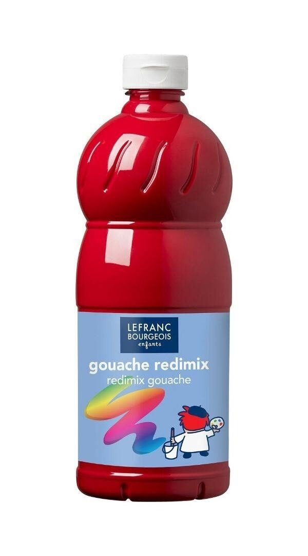 Gouache Redimix LEFRANC & BOURGEOIS 1L - Rouge Pimaire