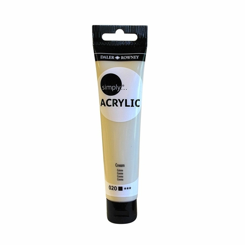 Daler-Rowney Peinture Acrylique Simply 75ml - Crème
