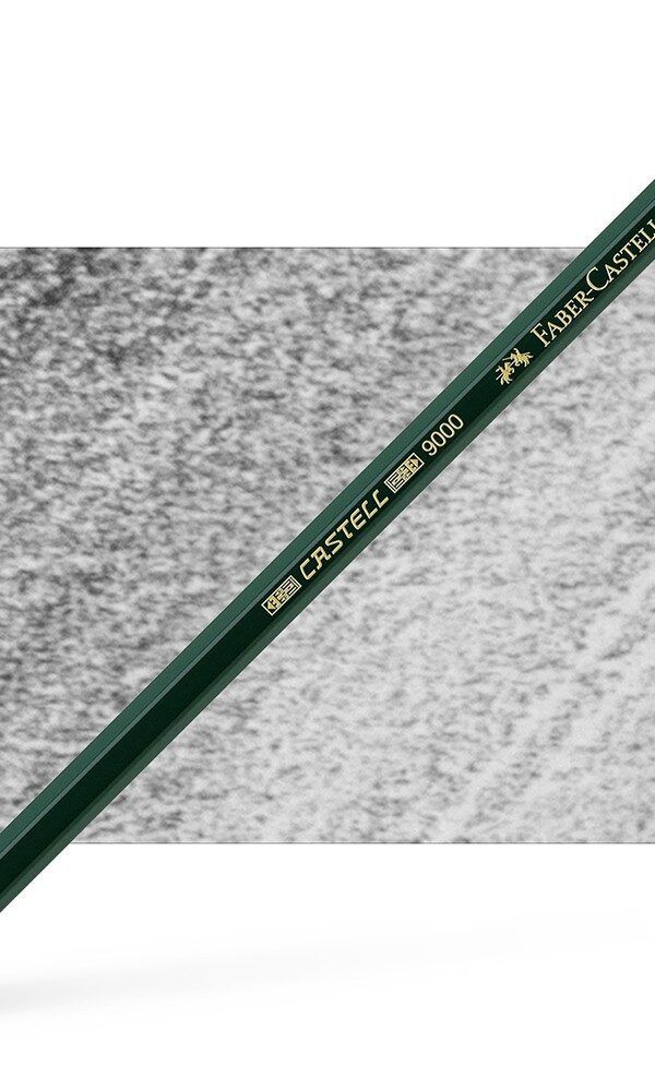 Crayon graphite Castell 9000 3B - Faber Castell