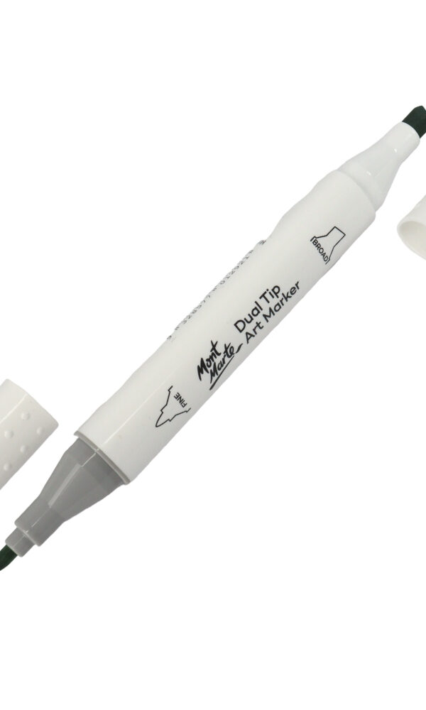Dual Tip Art Marker Premium - Emerald Green 55