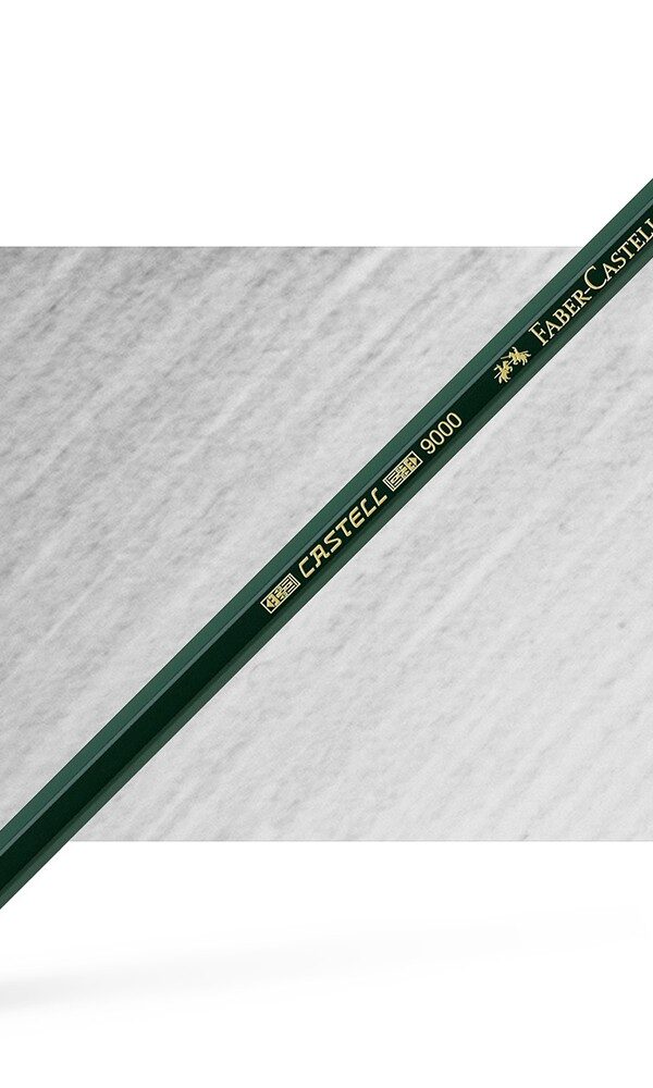 Crayon graphite Castell 9000 6H - Faber Castell