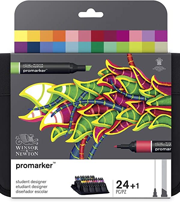 Winsor & Newton Promarker Trousse x24 Etudiant Designer