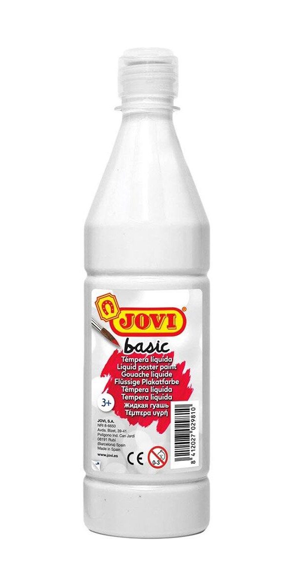 Bouteille de Gouache Jovi 500 ML - Blanc