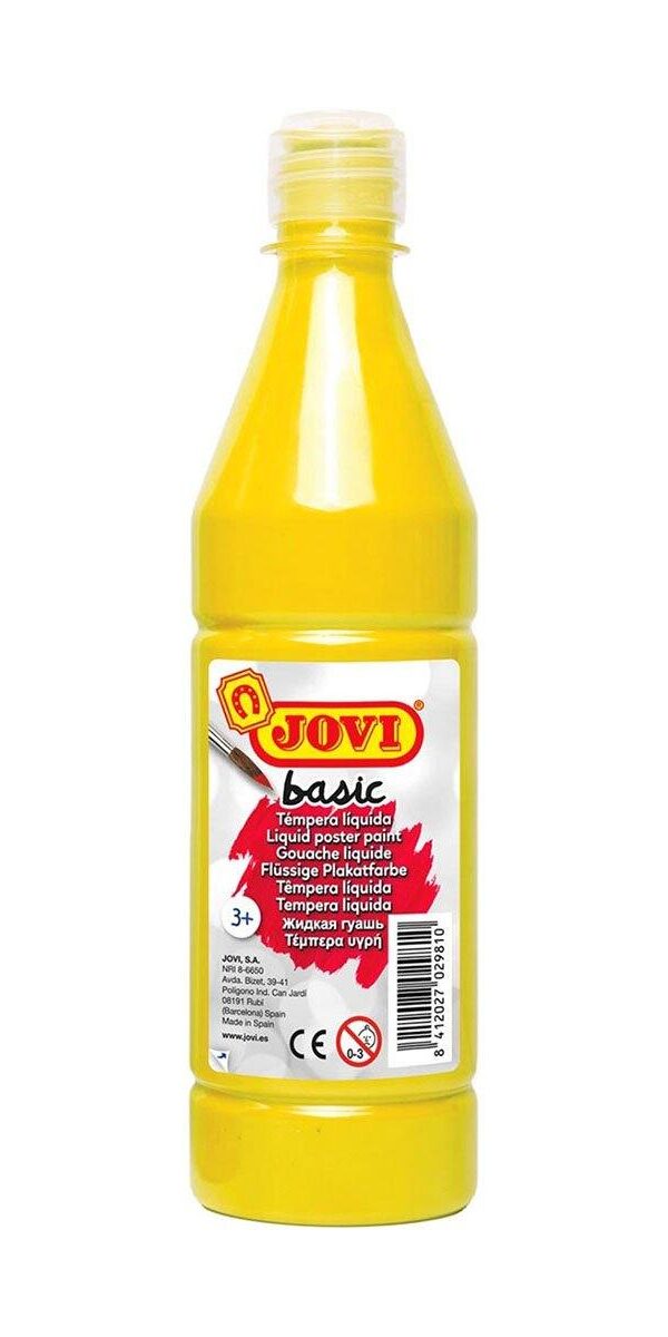Bouteille de Gouache Jovi 500 ML - Jaune