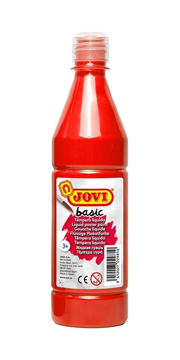 Bouteille de Gouache 500 ML - Rouge Primaire