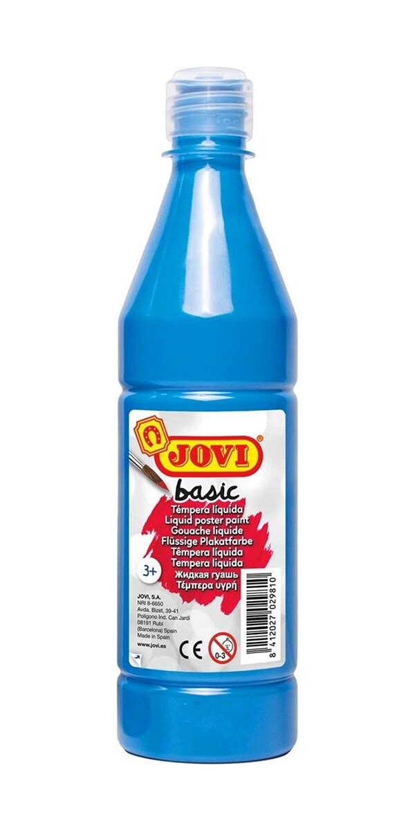 Bouteille de Gouache Jovi 500 ML - Bleu