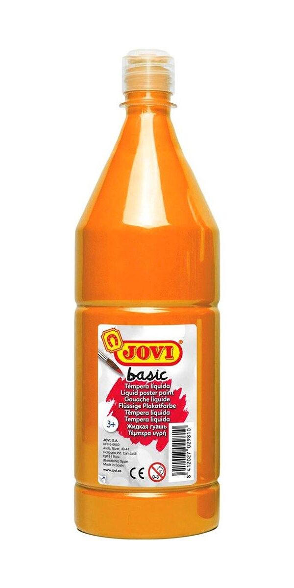 Bouteille de Gouache Jovi 1L - Orange