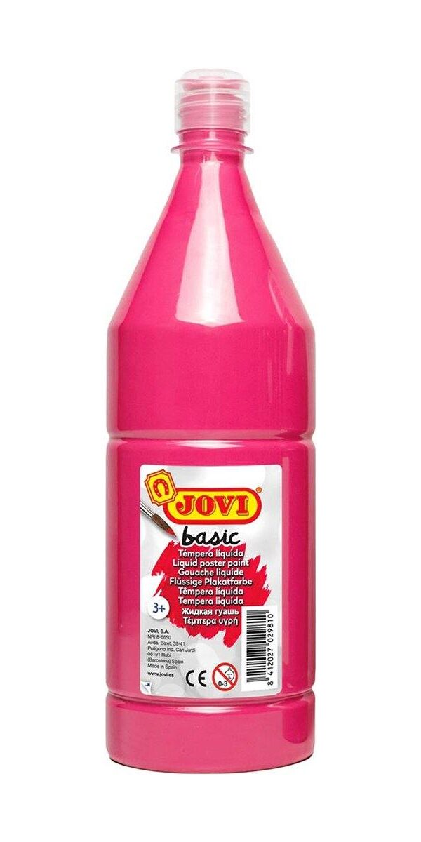 Bouteille de Gouache Jovi 1L - Rose