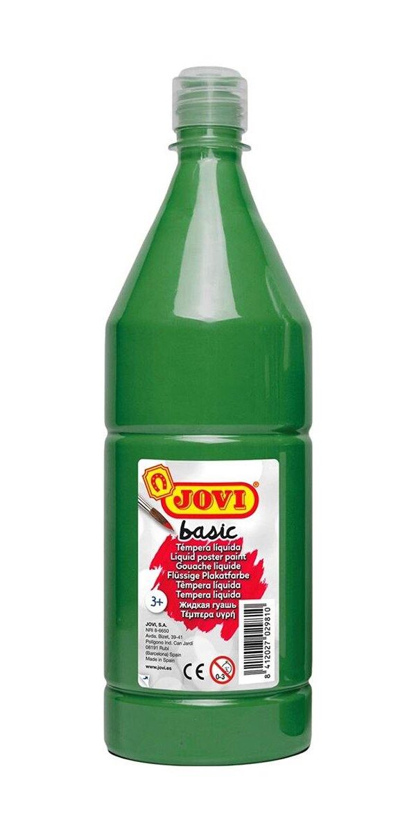 Bouteille de Gouache Jovi 1L - Vert Foncé