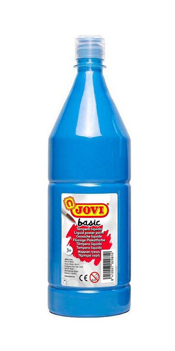 Bouteille de Gouache Jovi 500 ML - Bleu Primaire