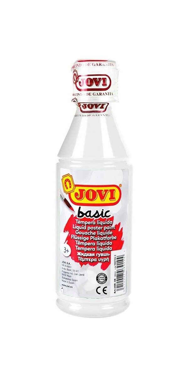 Bouteille de Gouache Jovi 250 ML - Blanc