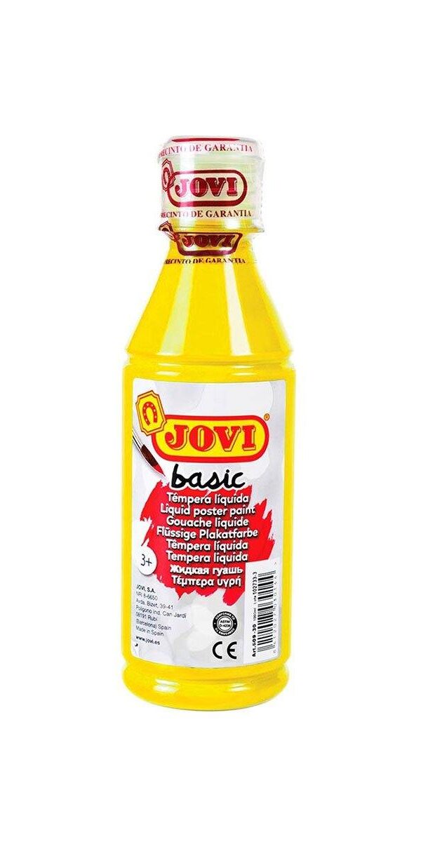 Bouteille de Gouache Jovi 250 ML - Jaune