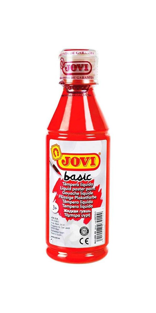 Bouteille de Gouache Jovi 250 ML - Rouge