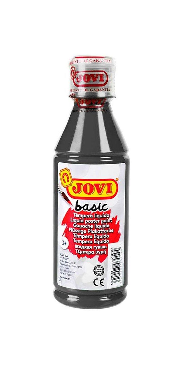 Bouteille de Gouache Jovi 250 ML - Noir