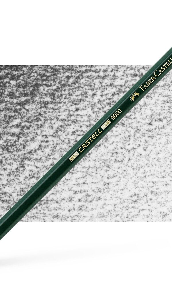 Crayon graphite Castell 9000 8B - Faber Castell