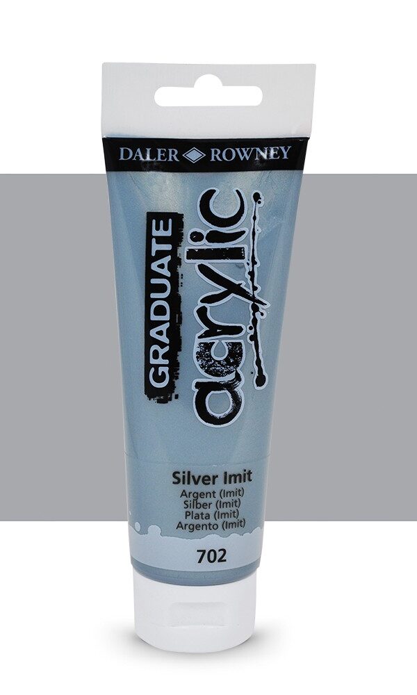 Graduate Acrylic Daler Rowney - Argent