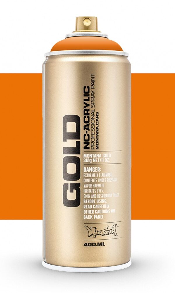 Bombe de peinture Acrylique GOLD Capri - 400 ml - Montana