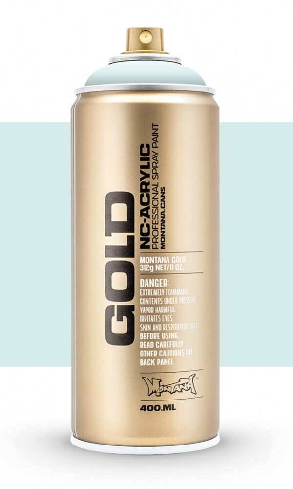 Bombe de peinture Acrylique GOLD Polar Blue 5100 - 400 ml - Montana