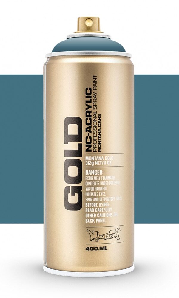 Bombe de peinture Acrylique GOLD Mont Fuji 5140 - 400 ml - Montana