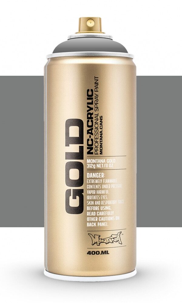 Bombe de peinture Acrylique GOLD Roof 7050 - 400 ml - Montana