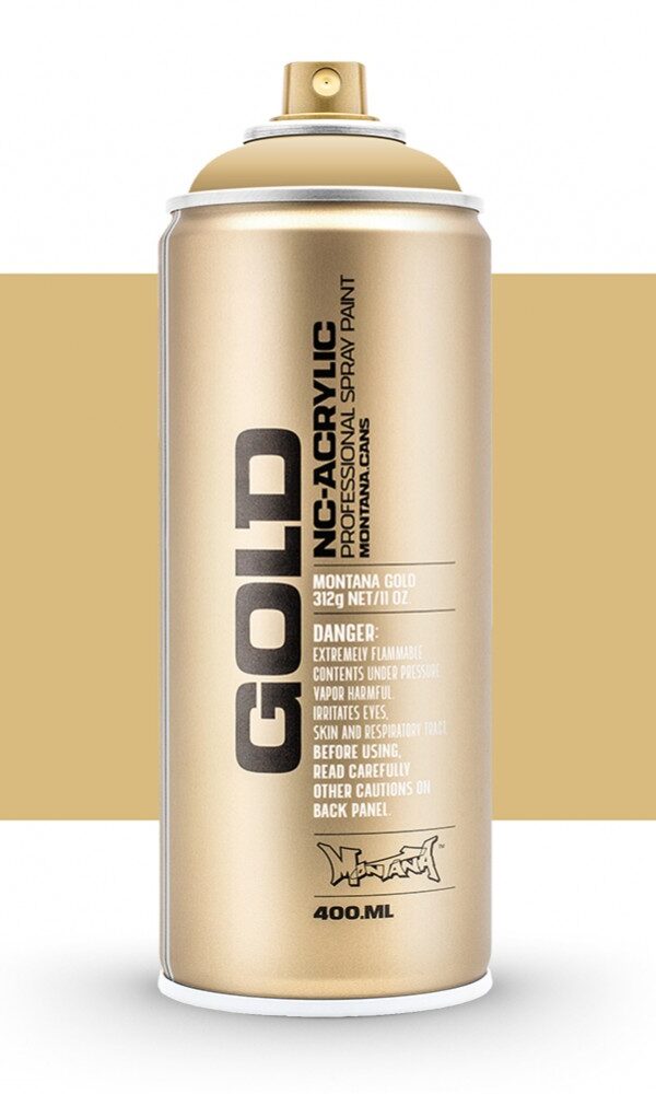 Bombe de peinture Acrylique GOLD Sahara Beige 8020 - 400 ml - Montana